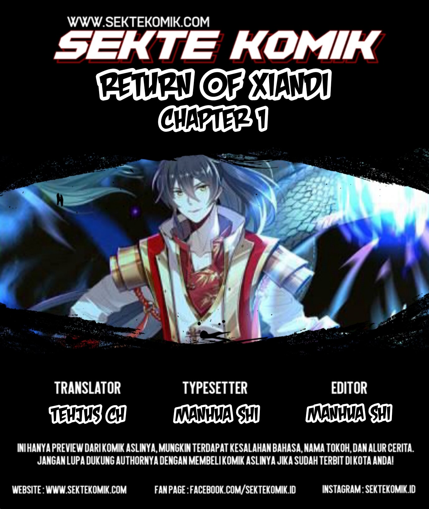 Return of Xiandi: Chapter 1 - Page 1