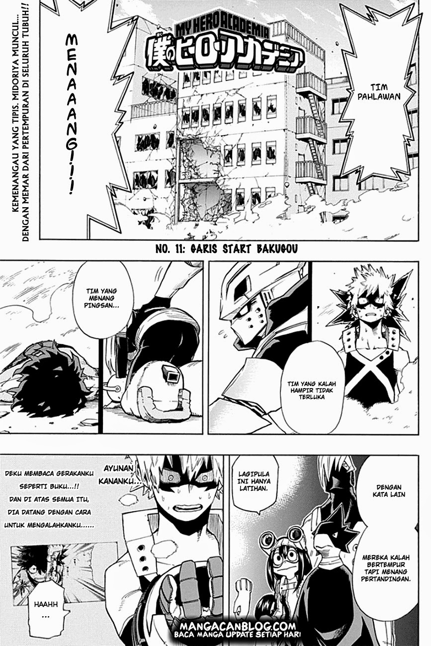 Boku no Hero Academia: Chapter 11 - Page 1