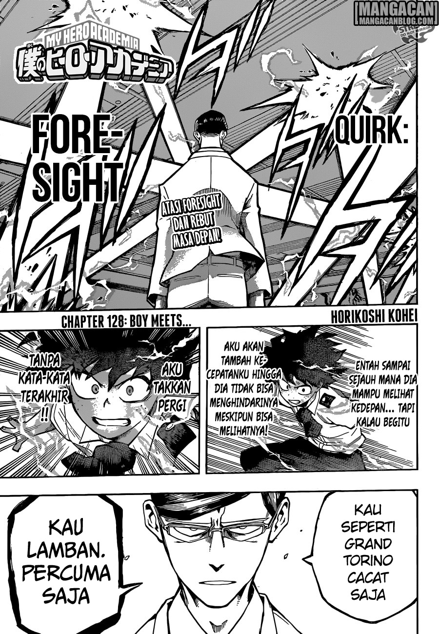 Boku no Hero Academia: Chapter 128 - Page 1