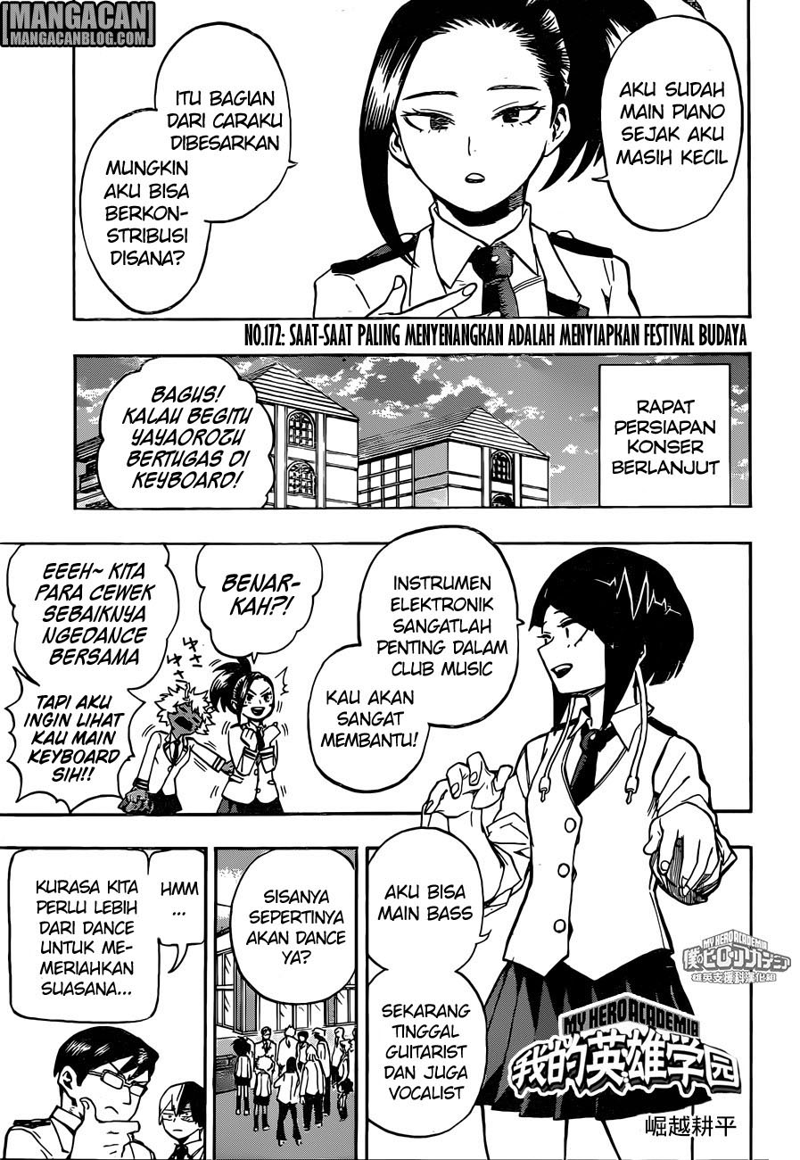 Boku no Hero Academia: Chapter 172 - Page 1
