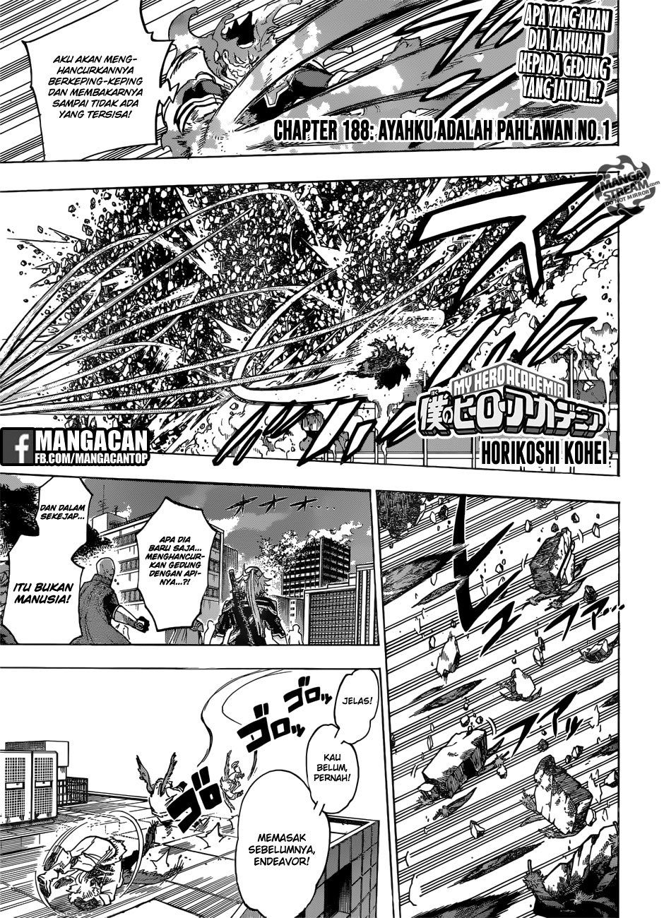 Boku no Hero Academia: Chapter 188 - Page 1