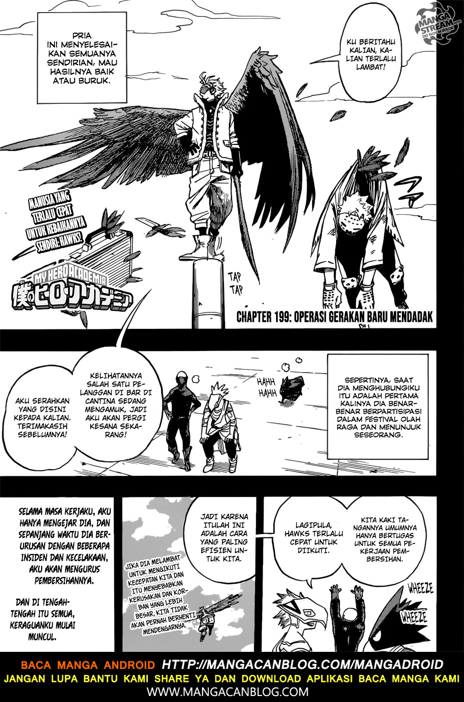 Boku no Hero Academia: Chapter 199 - Page 1
