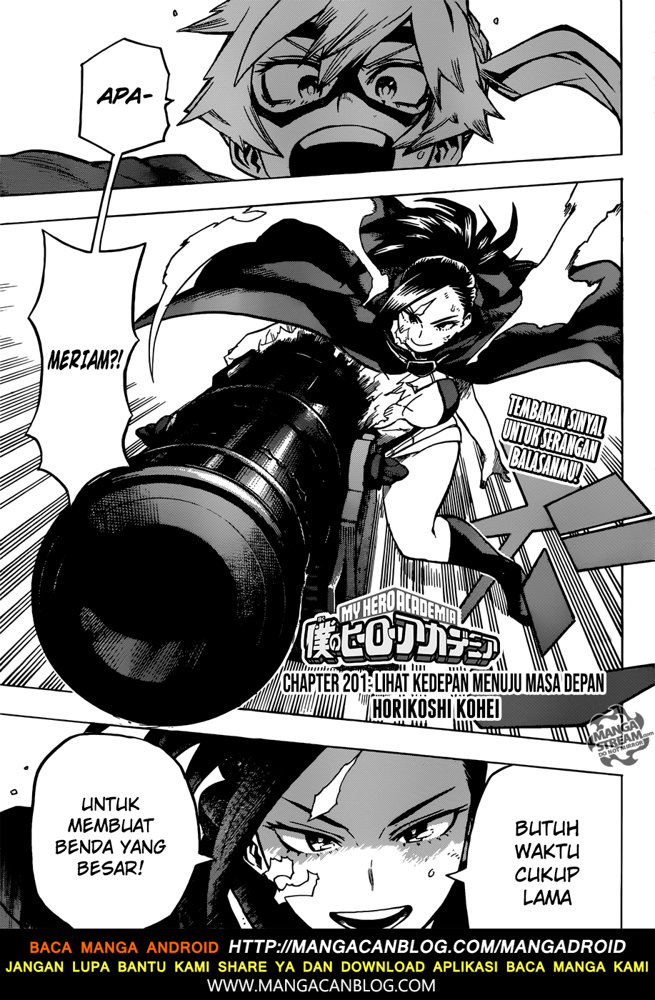 Boku no Hero Academia: Chapter 201 - Page 1
