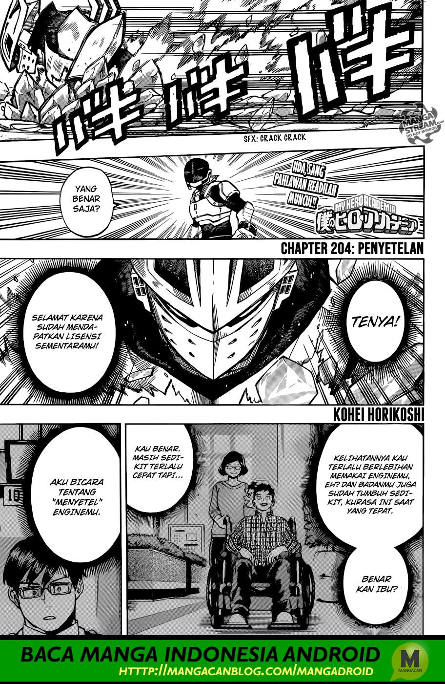 Boku no Hero Academia: Chapter 204 - Page 1