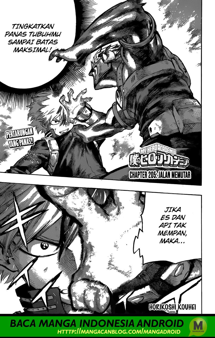 Boku no Hero Academia: Chapter 205 - Page 1