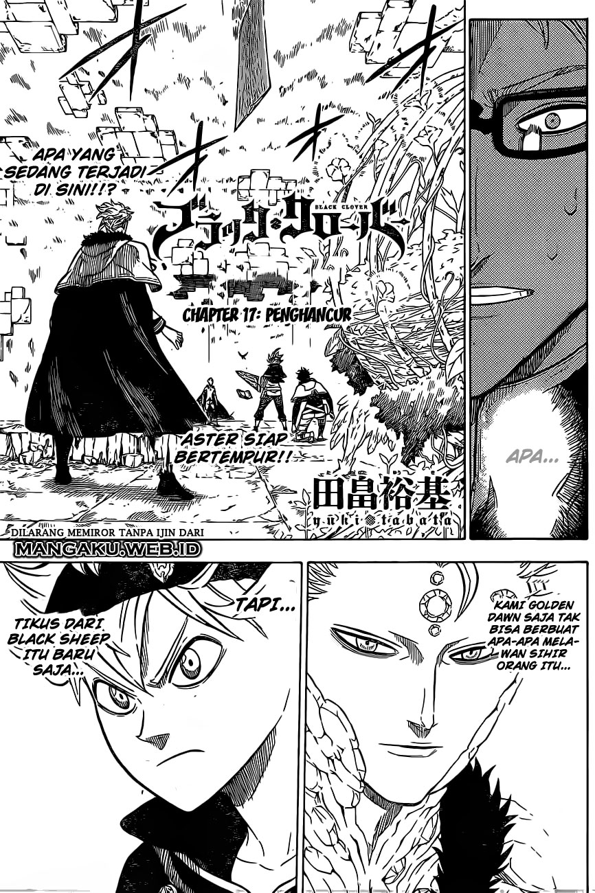 Black Clover: Chapter 17 - Page 1