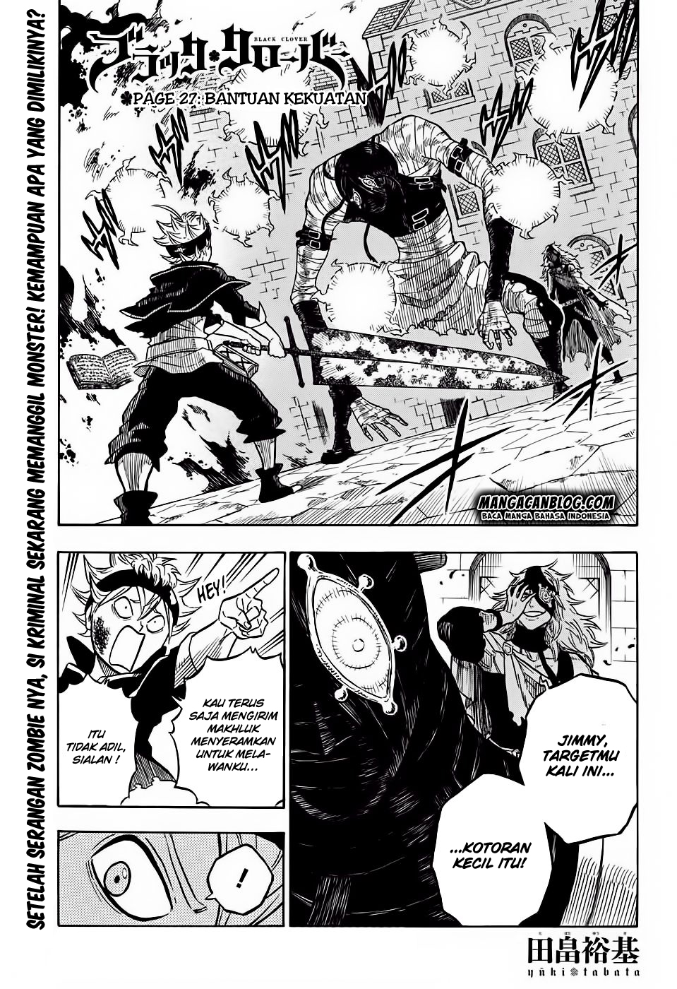 Black Clover: Chapter 27 - Page 1