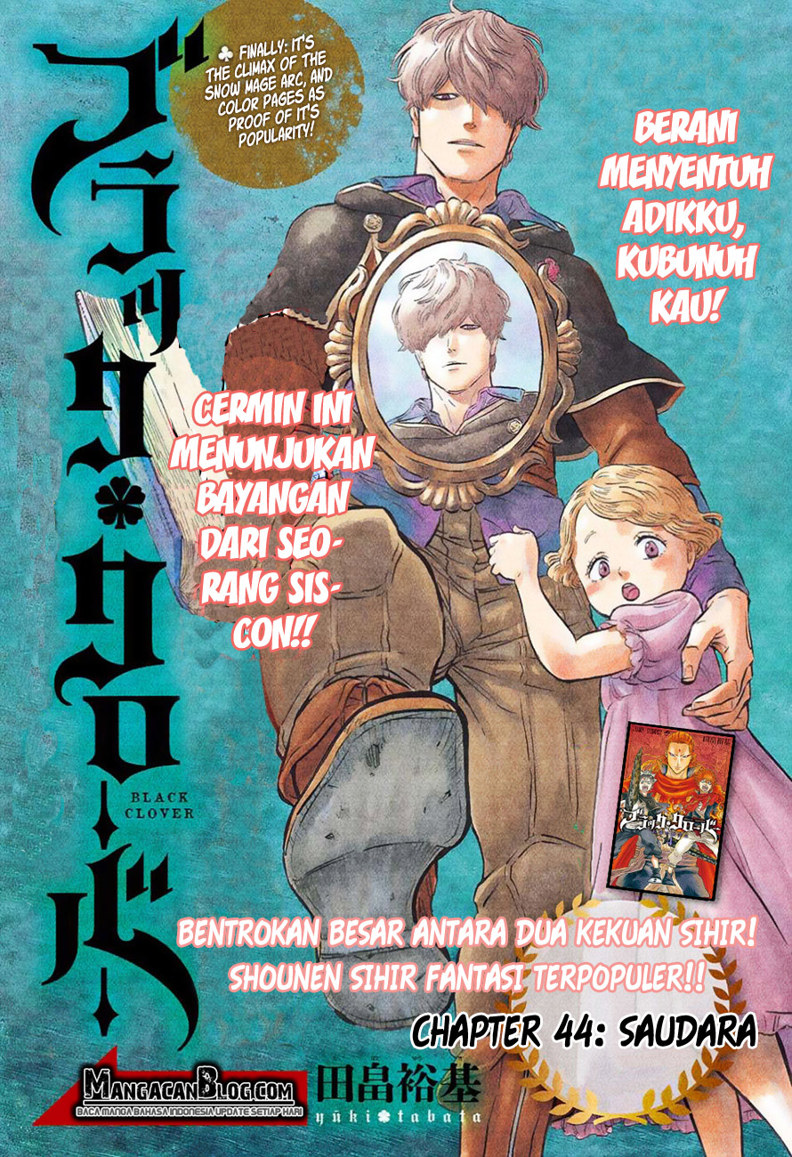 Black Clover: Chapter 44 - Page 1