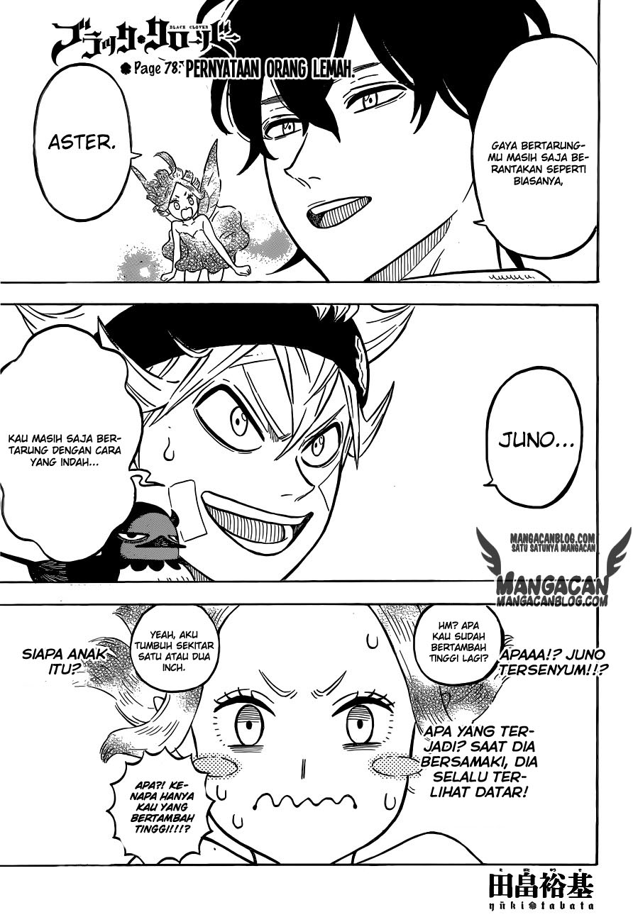 Black Clover: Chapter 78 - Page 1