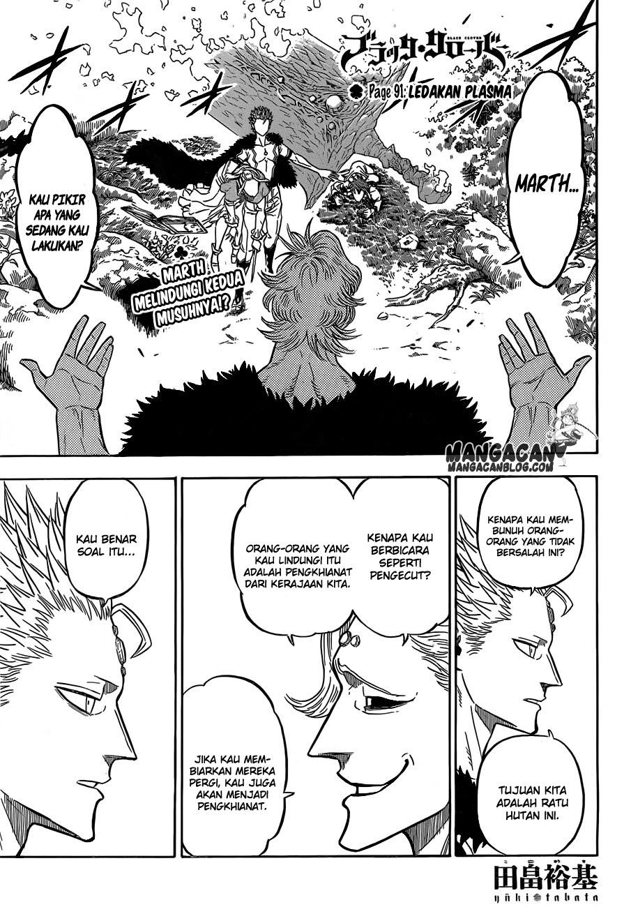 Black Clover: Chapter 91 - Page 1