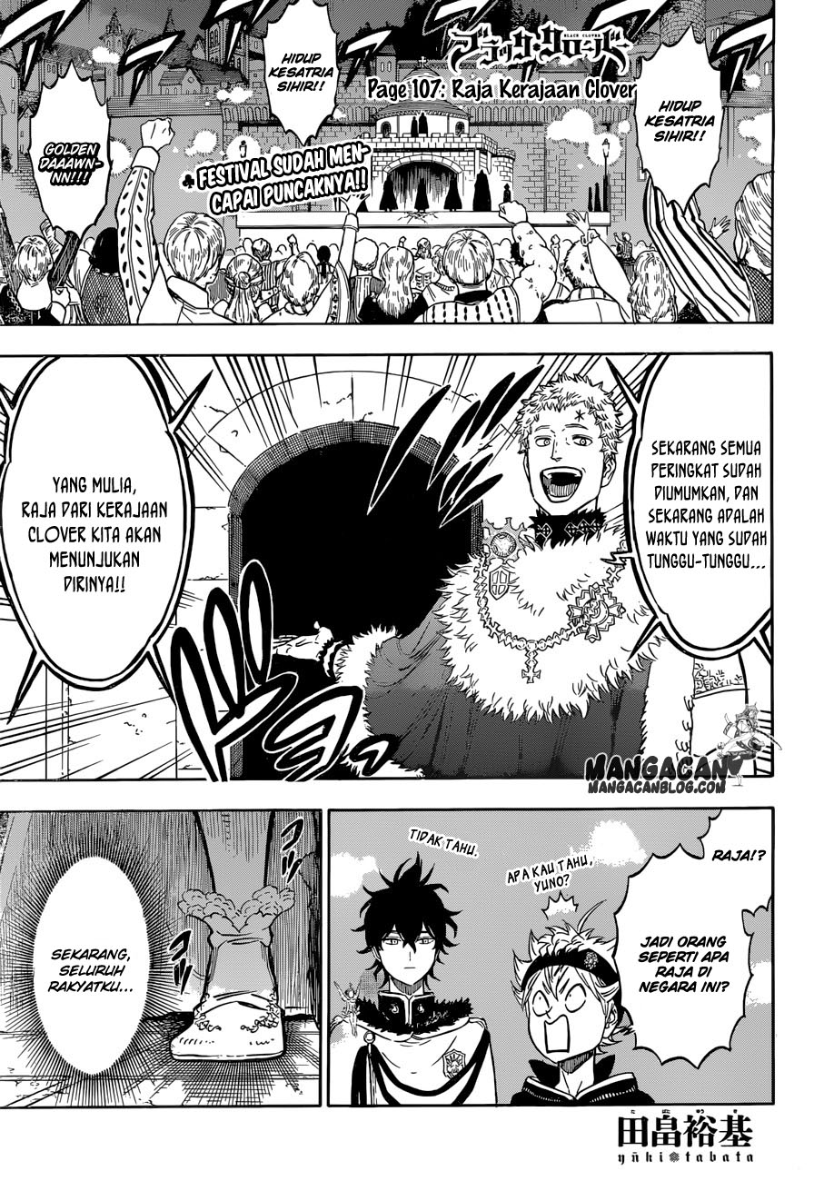 Black Clover: Chapter 107 - Page 1