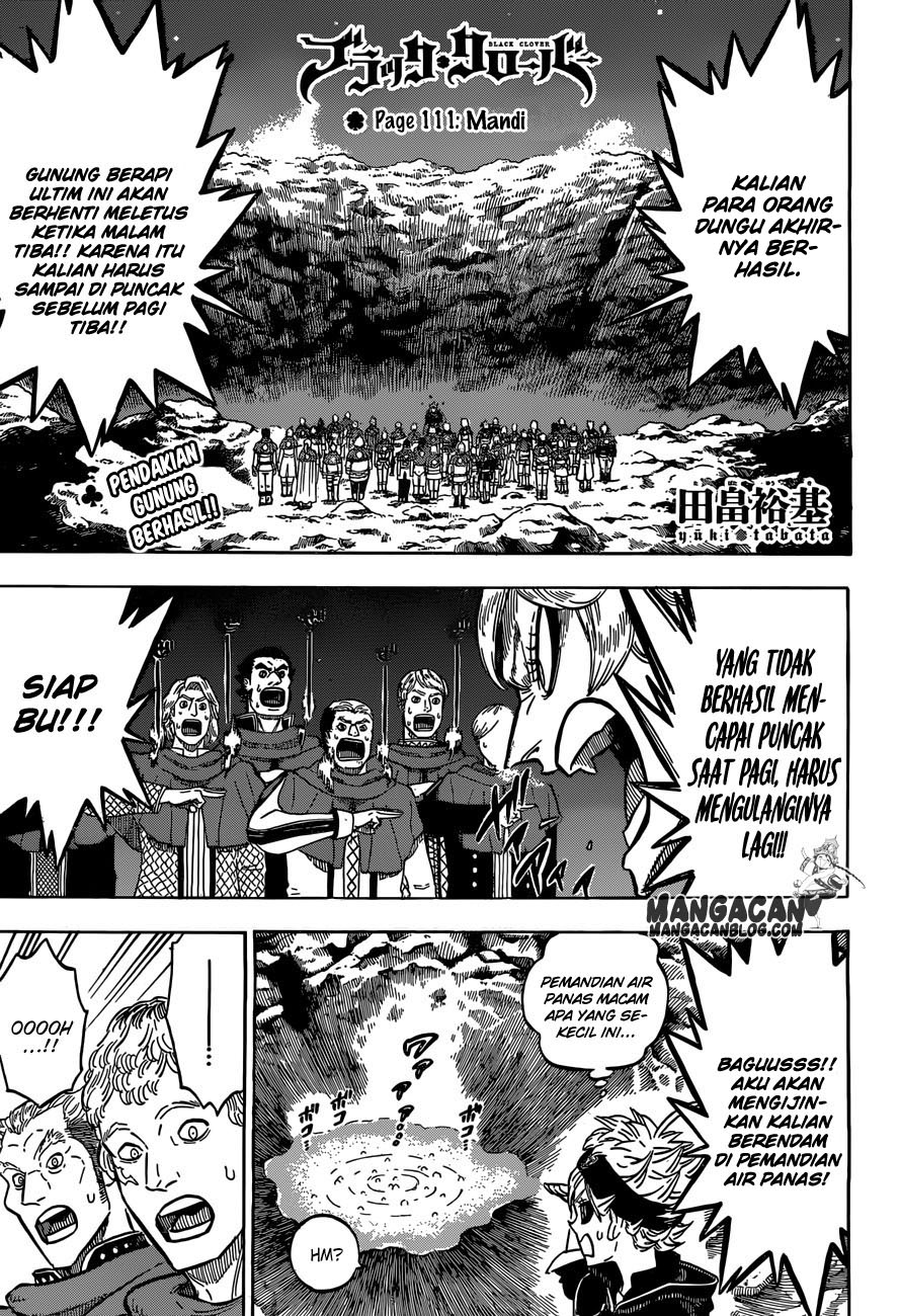 Black Clover: Chapter 111 - Page 1