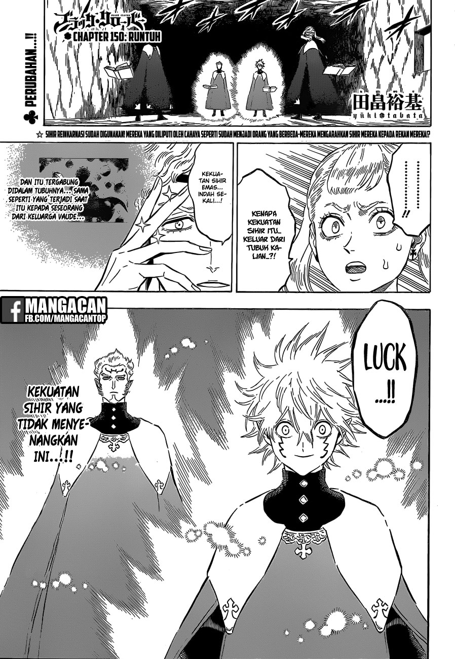 Black Clover: Chapter 150 - Page 1