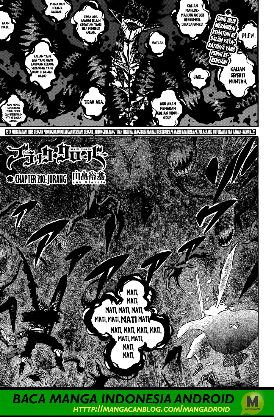 Black Clover: Chapter 210 - Page 1