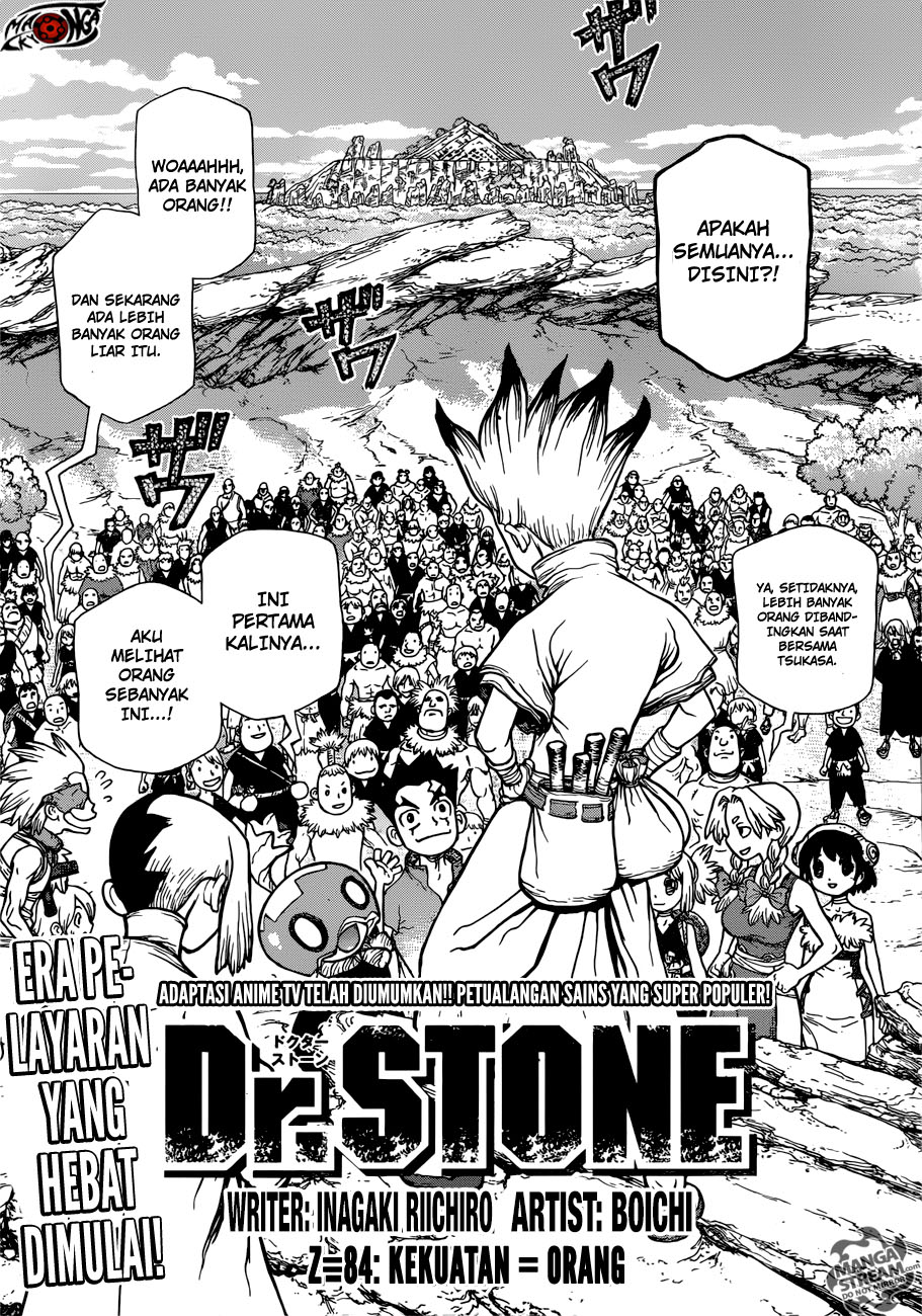 Dr. Stone: Chapter 84 - Page 1