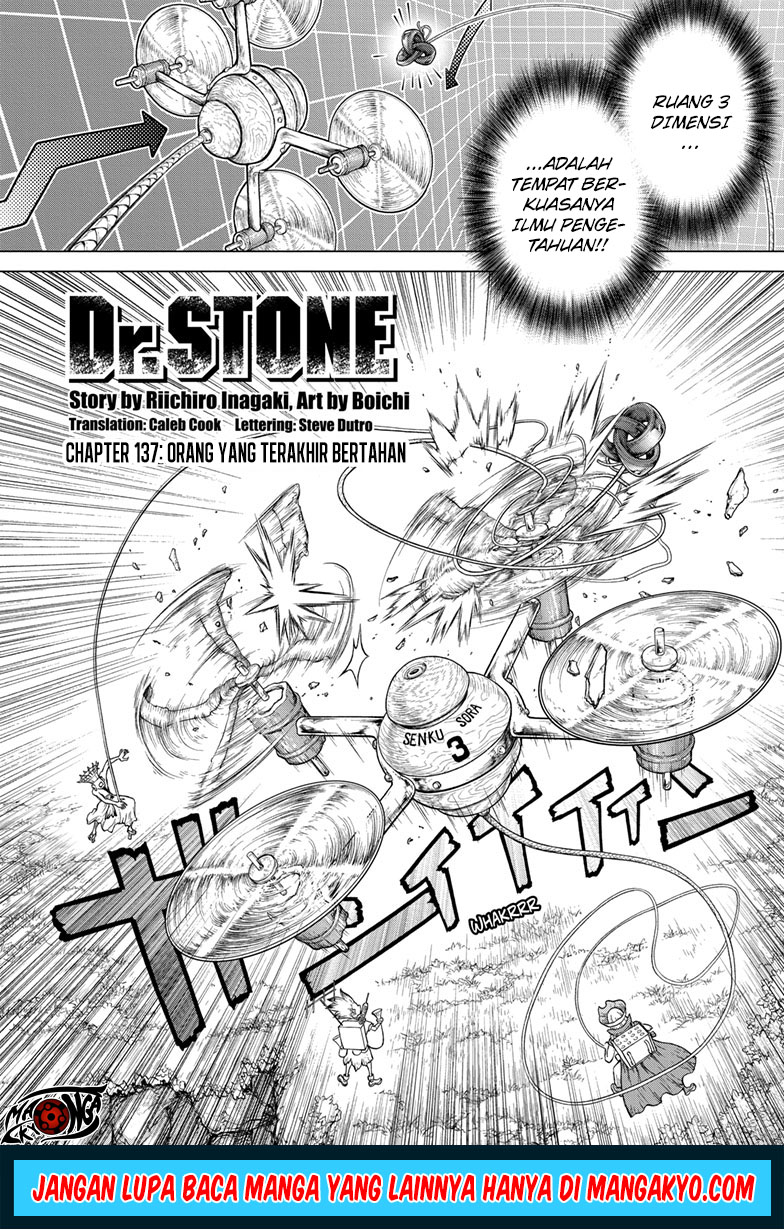 Dr. Stone: Chapter 137 - Page 1