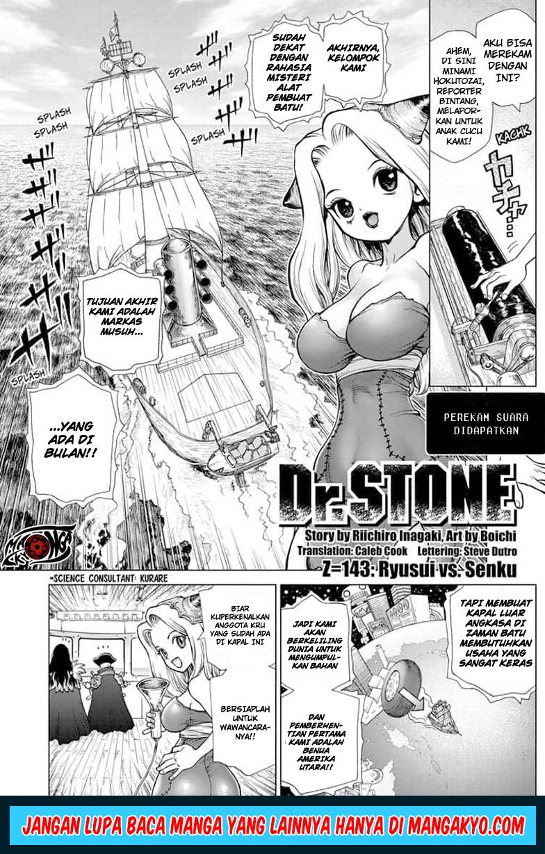 Dr. Stone: Chapter 143 - Page 1