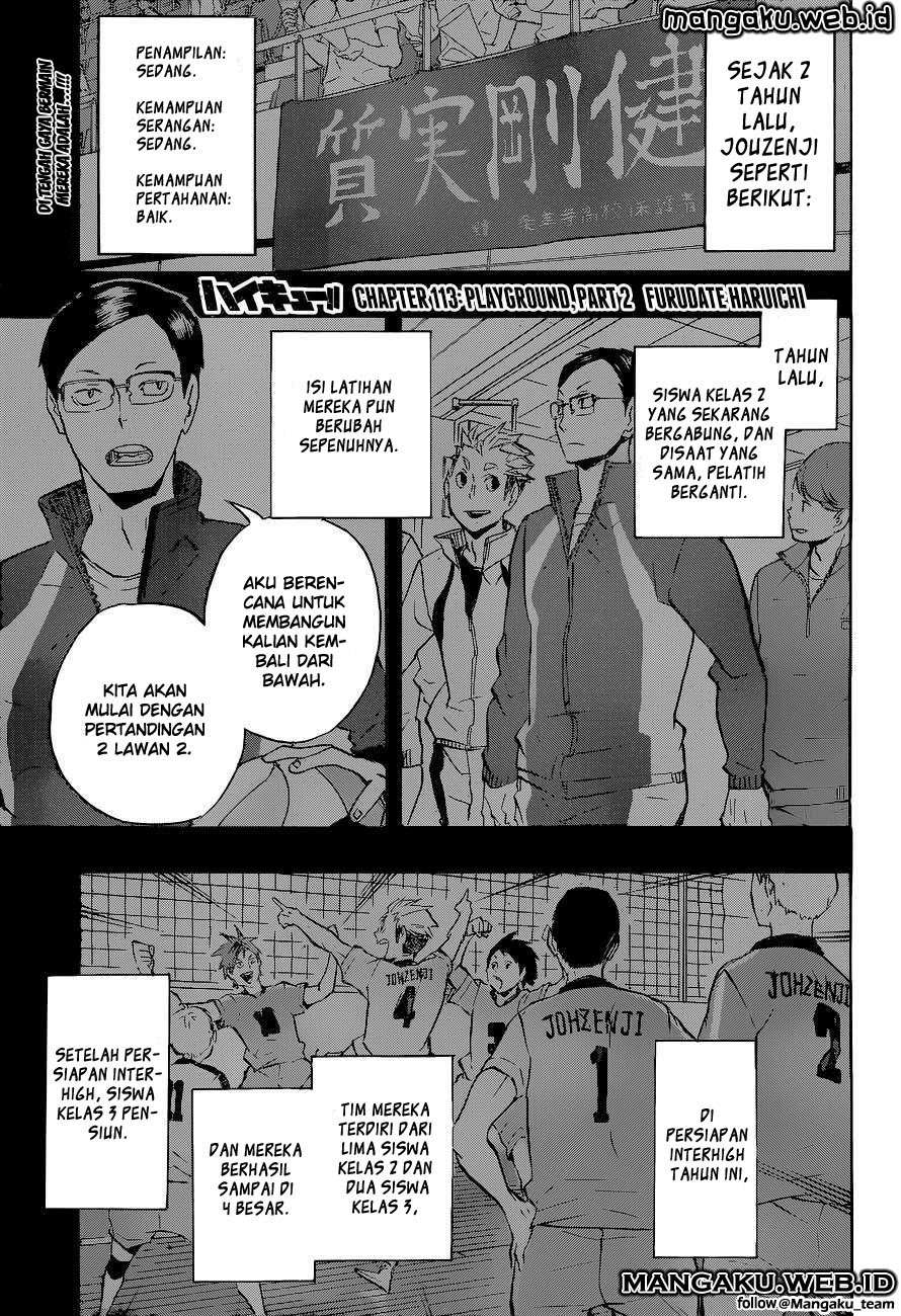 Haikyu!!: Chapter 113 - Page 1