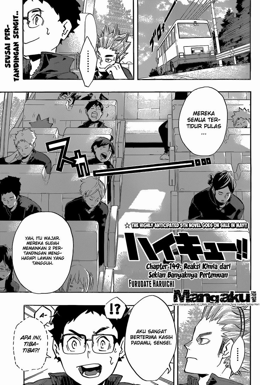 Haikyu!!: Chapter 149 - Page 1