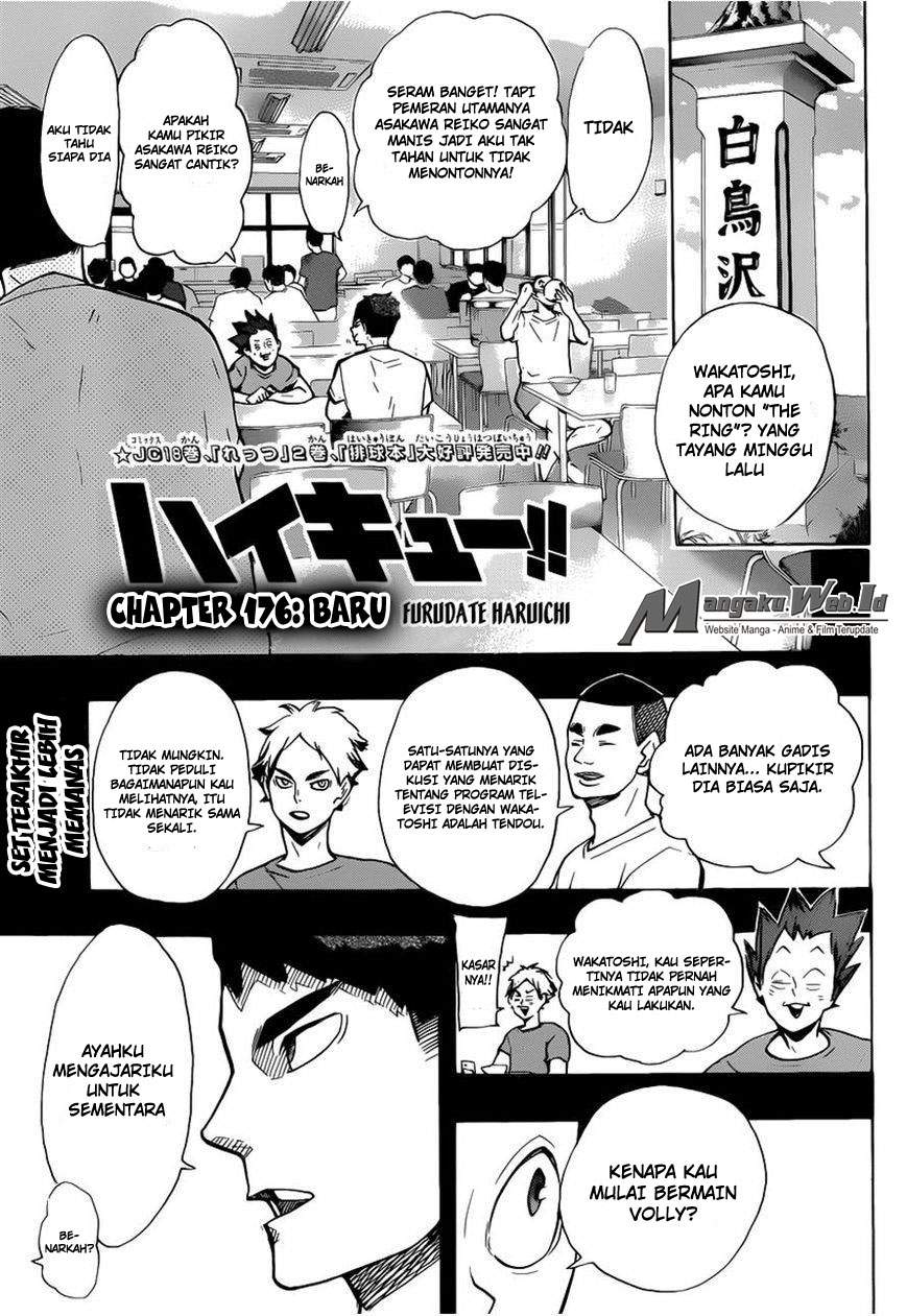 Haikyu!!: Chapter 176 - Page 1