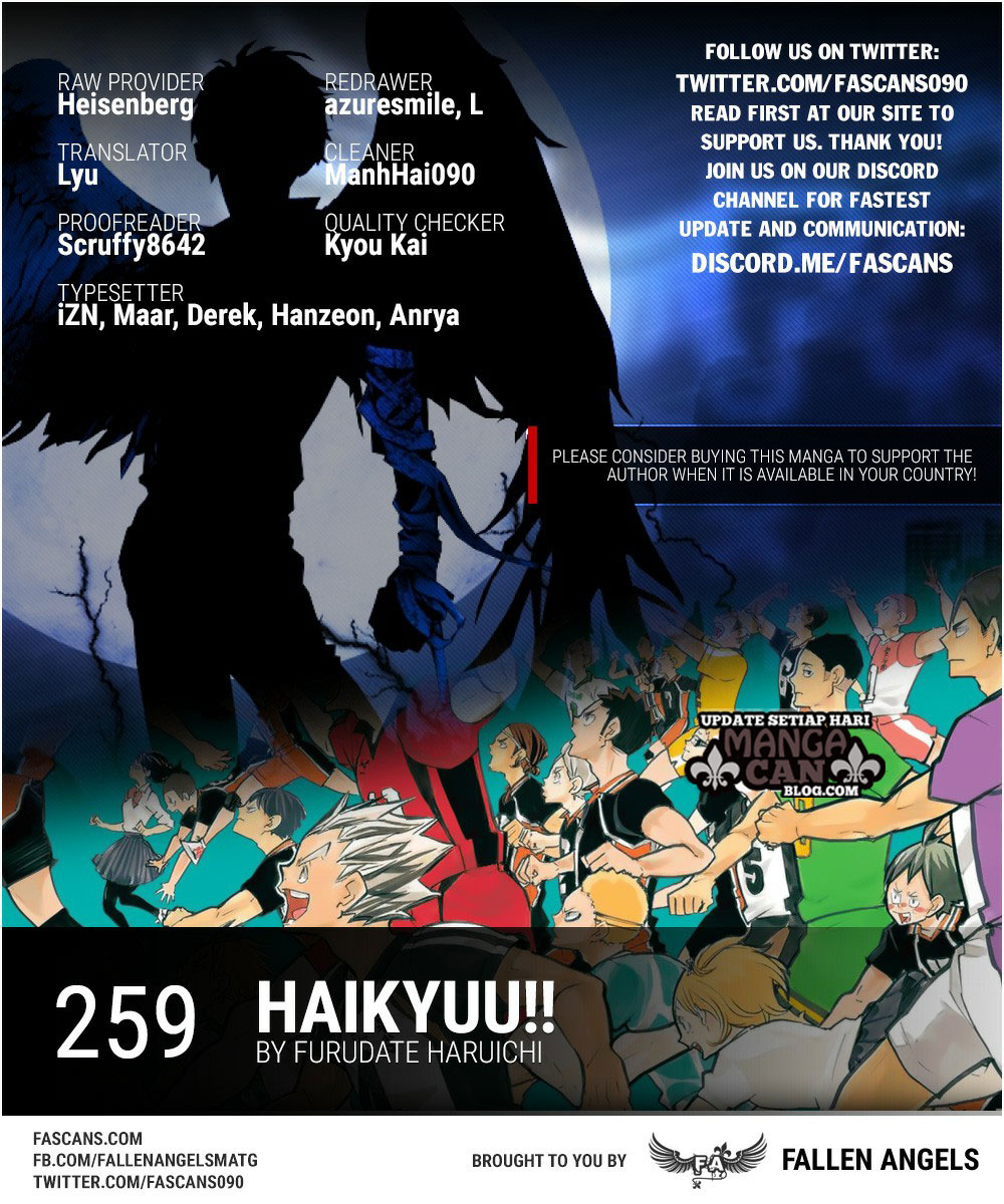 Haikyu!!: Chapter 259 - Page 1
