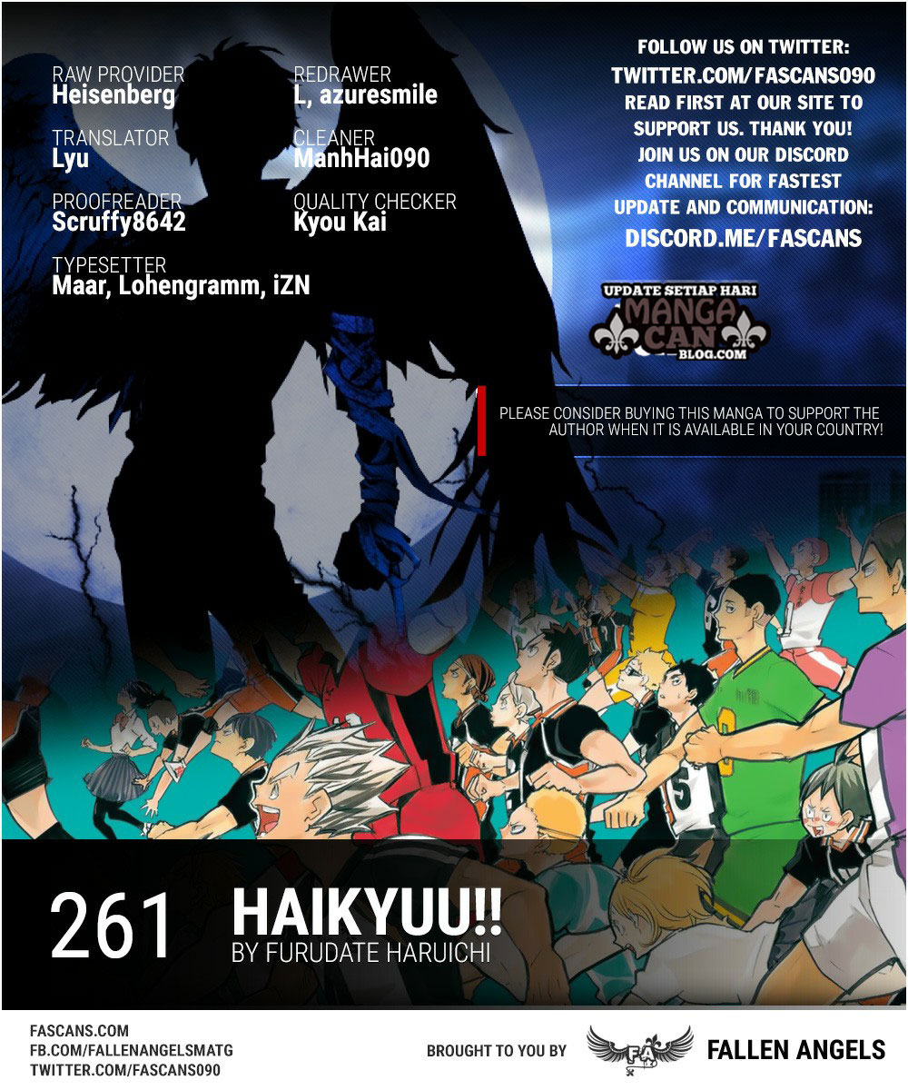 Haikyu!!: Chapter 261 - Page 1