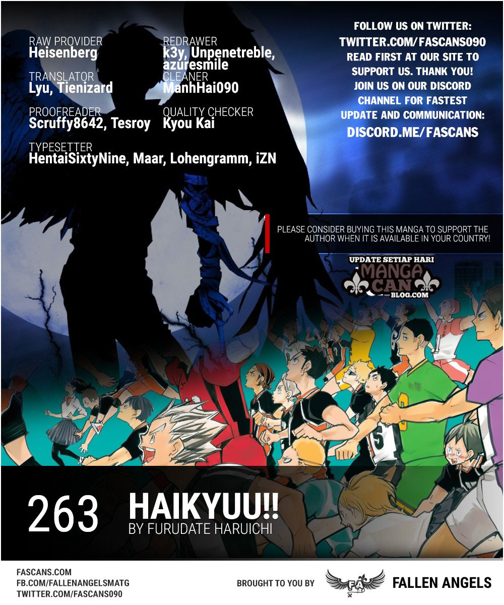 Haikyu!!: Chapter 263 - Page 1