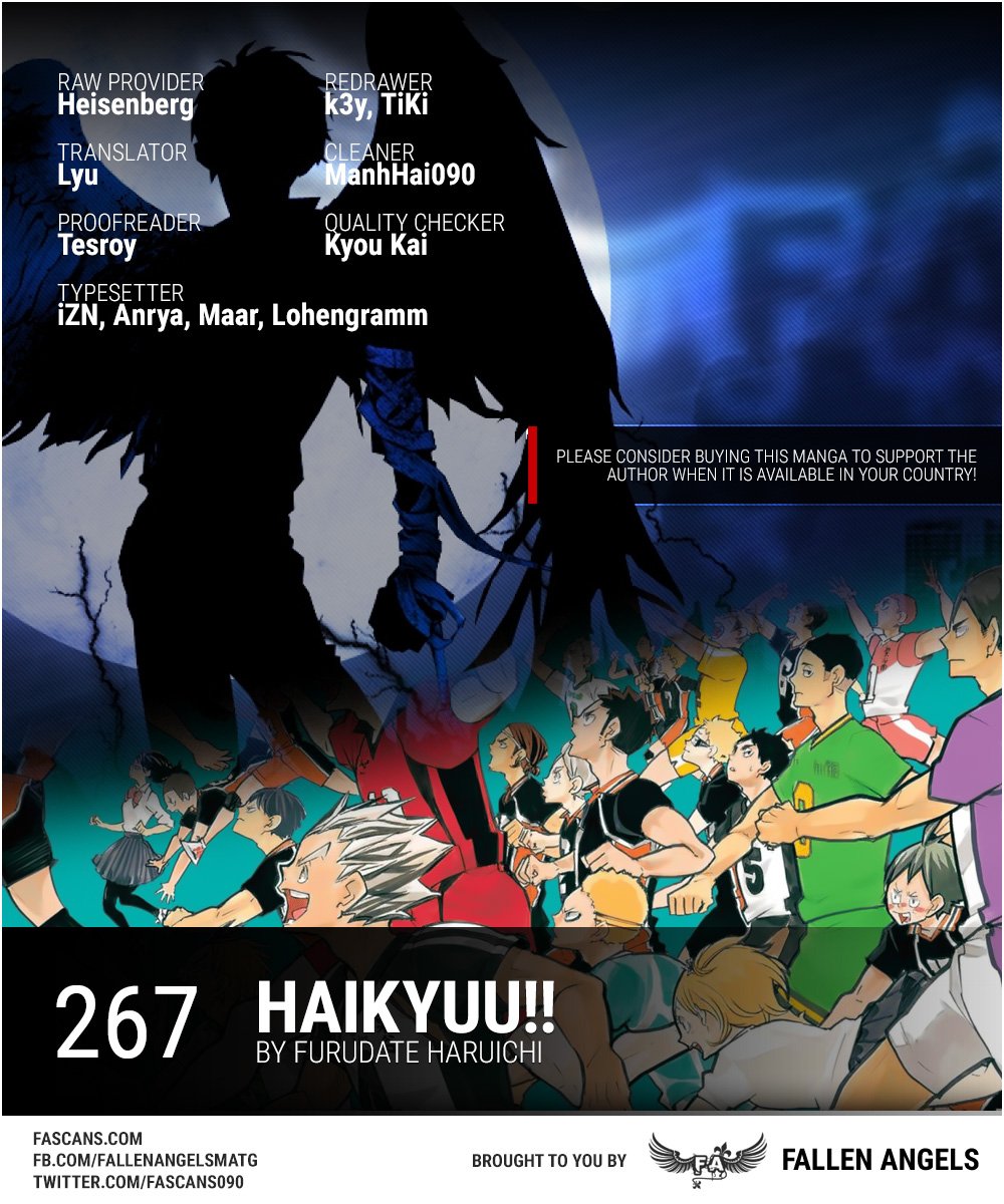 Haikyu!!: Chapter 267 - Page 1