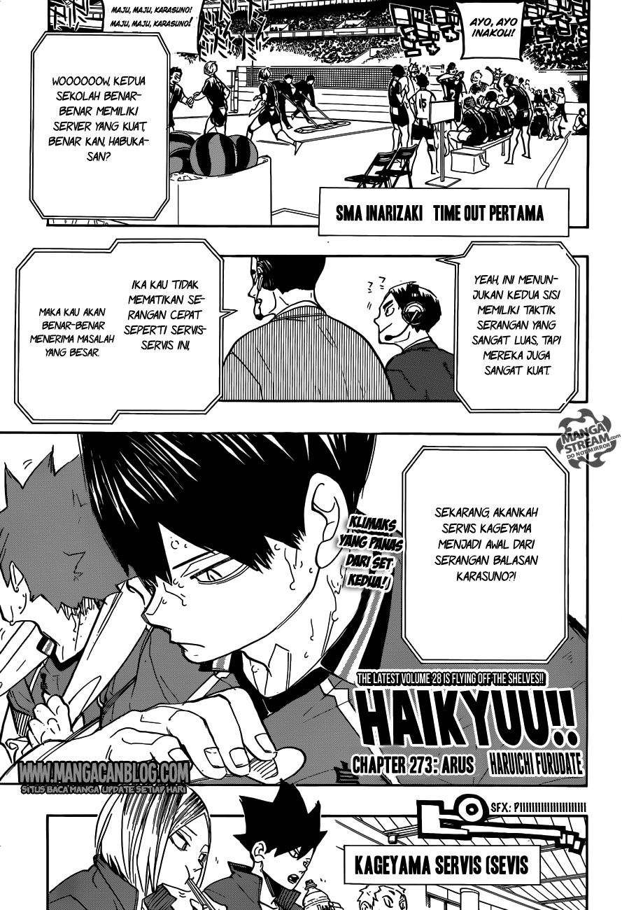 Haikyu!!: Chapter 273 - Page 1