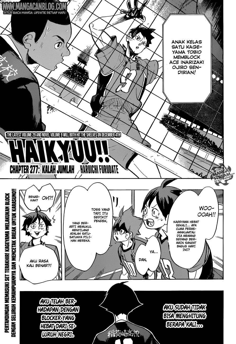 Haikyu!!: Chapter 277 - Page 1