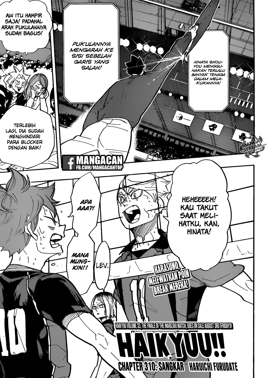 Haikyu!!: Chapter 310 - Page 1