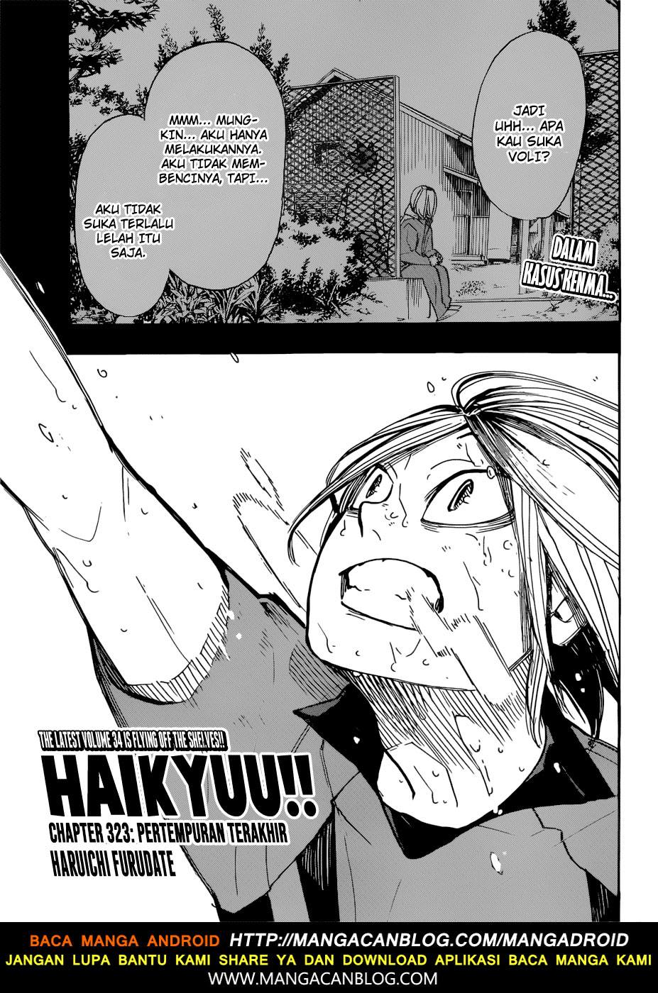 Haikyu!!: Chapter 323 - Page 1