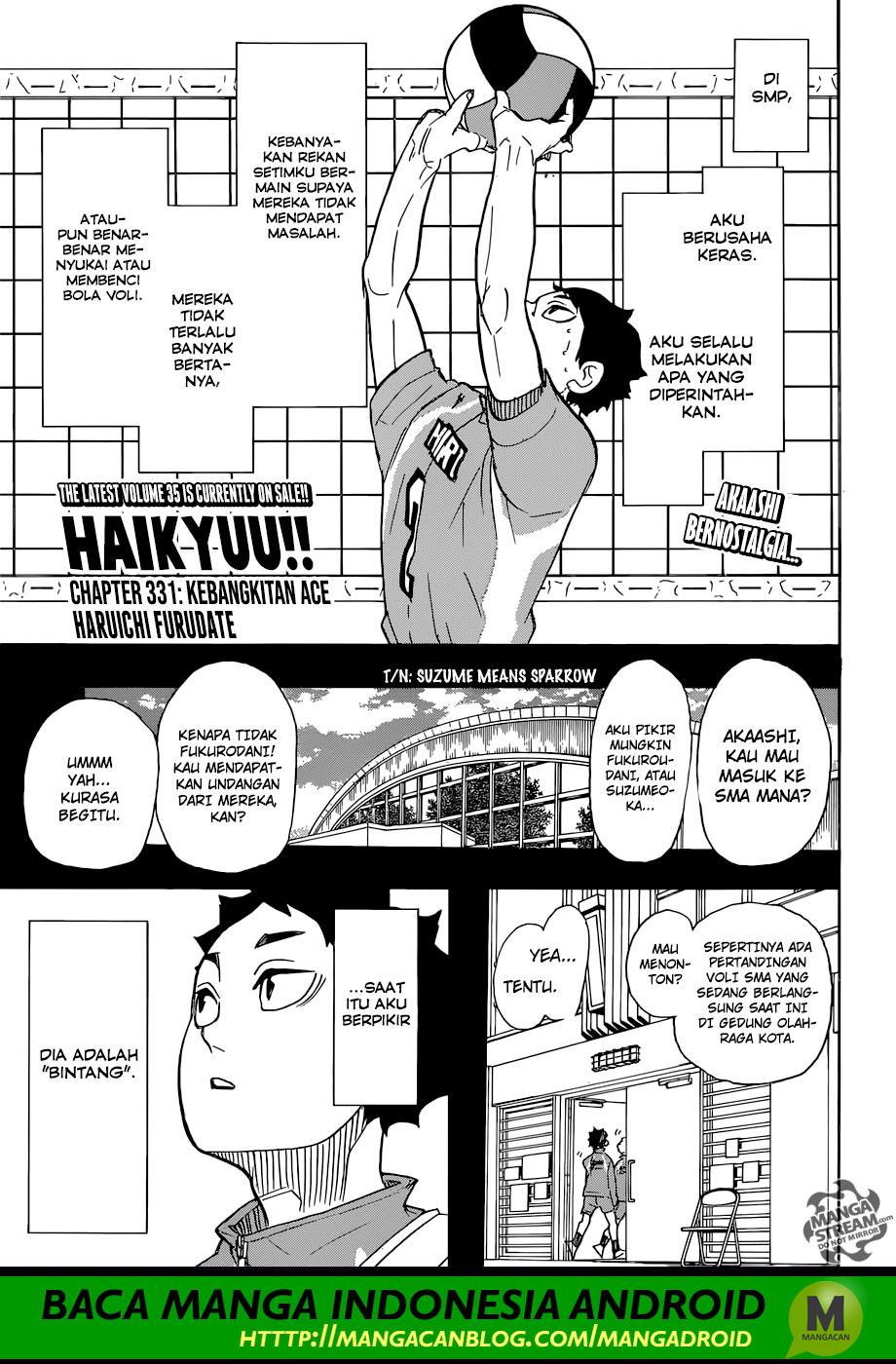 Haikyu!!: Chapter 331 - Page 1