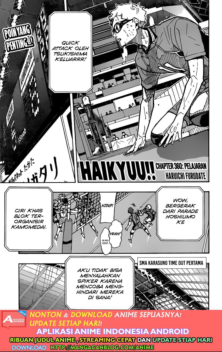 Haikyu!!: Chapter 360 - Page 1