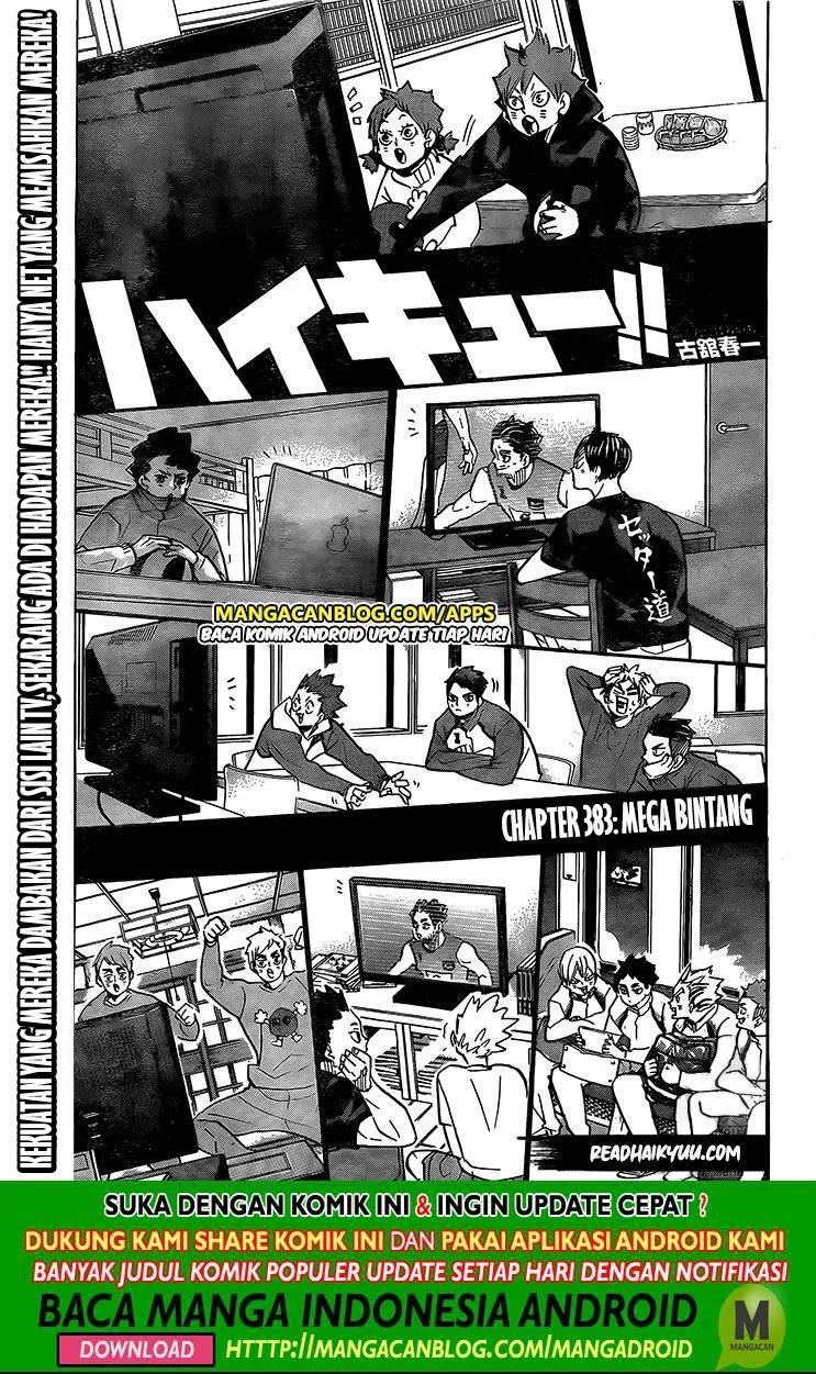 Haikyu!!: Chapter 383 - Page 1