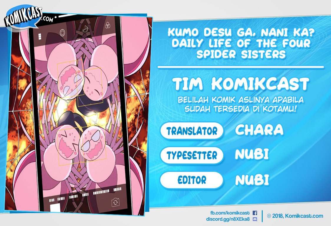 Kumo Desu ga, Nani ka? Daily Life of the Four Spider Sisters: Chapter 1 - Page 1