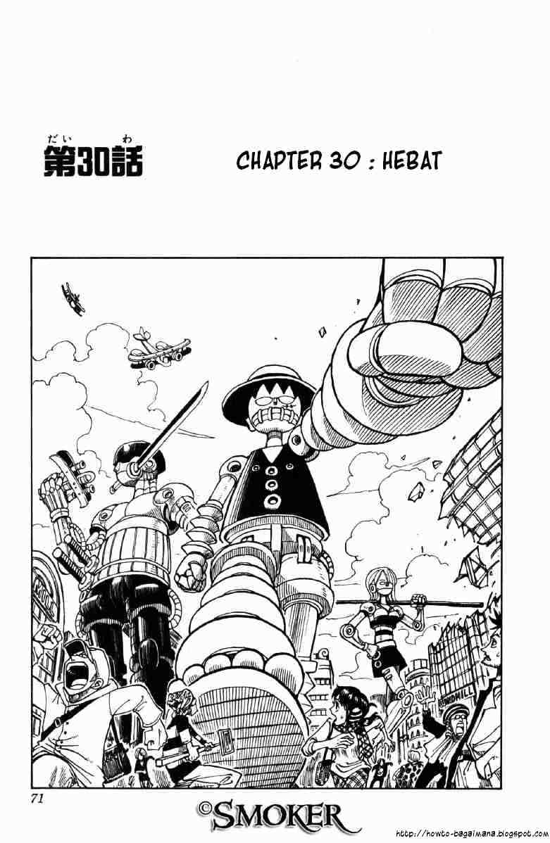 One Piece: Chapter 30 - Page 1