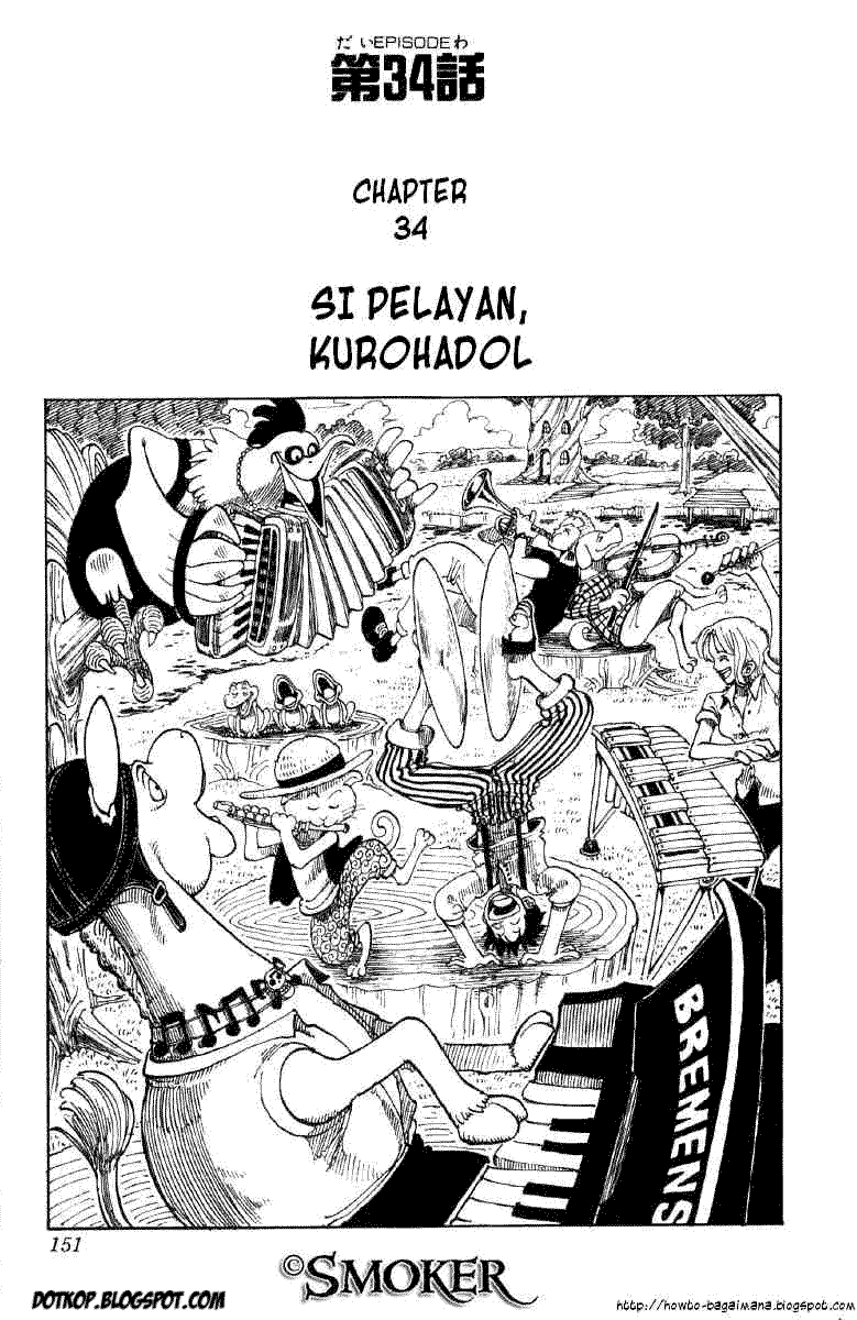 One Piece: Chapter 34 - Page 1