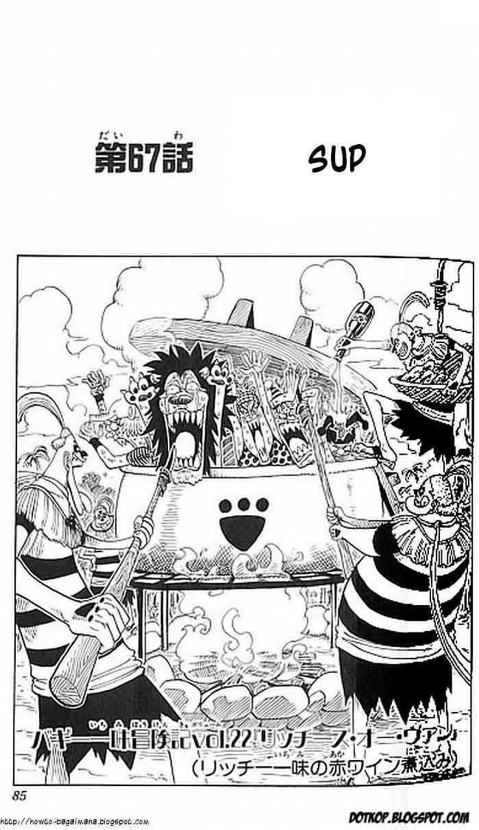 One Piece: Chapter 67 - Page 1