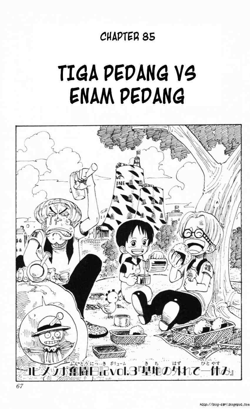 One Piece: Chapter 85 - Page 1