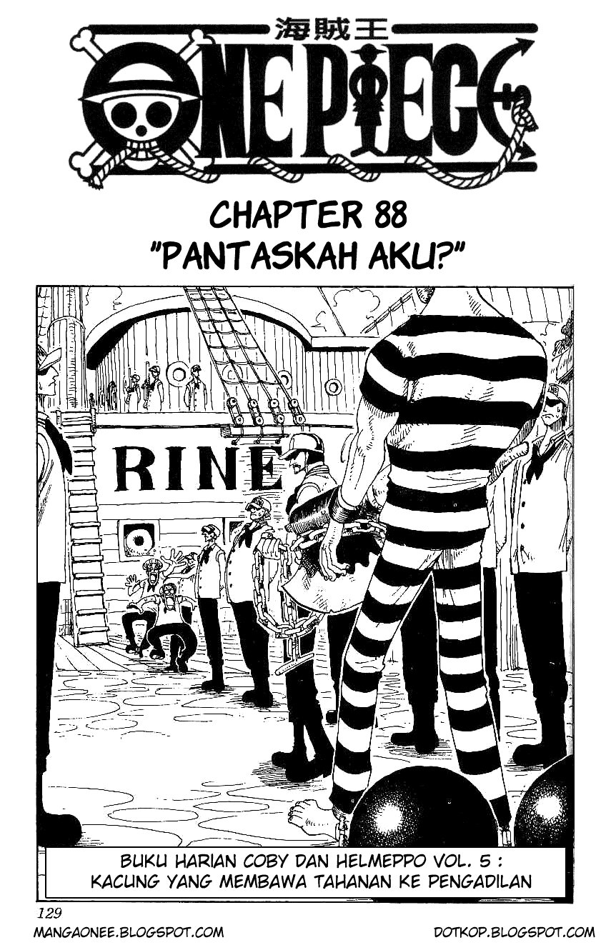 One Piece: Chapter 88 - Page 1