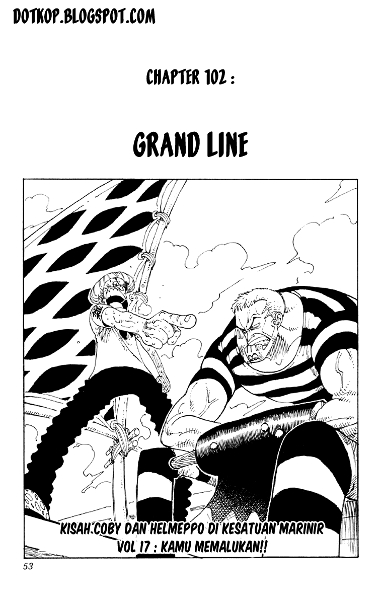 One Piece: Chapter 102 - Page 1