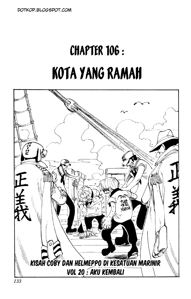 One Piece: Chapter 106 - Page 1