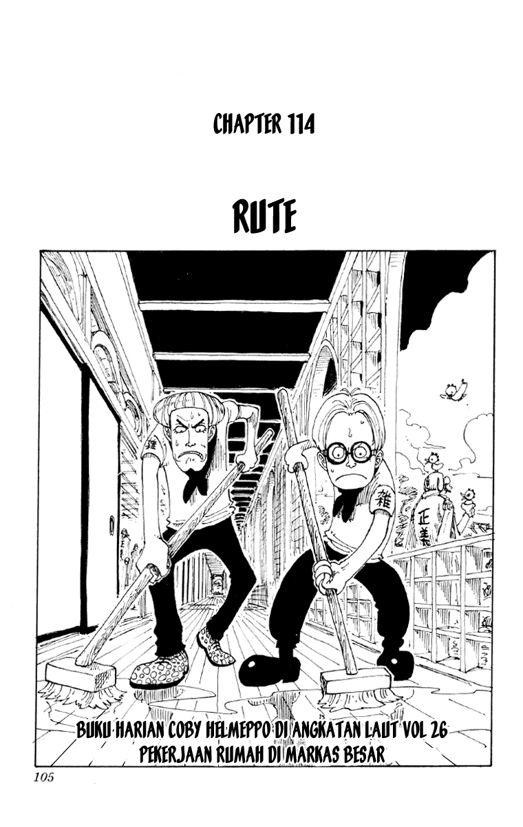 One Piece: Chapter 114 - Page 1