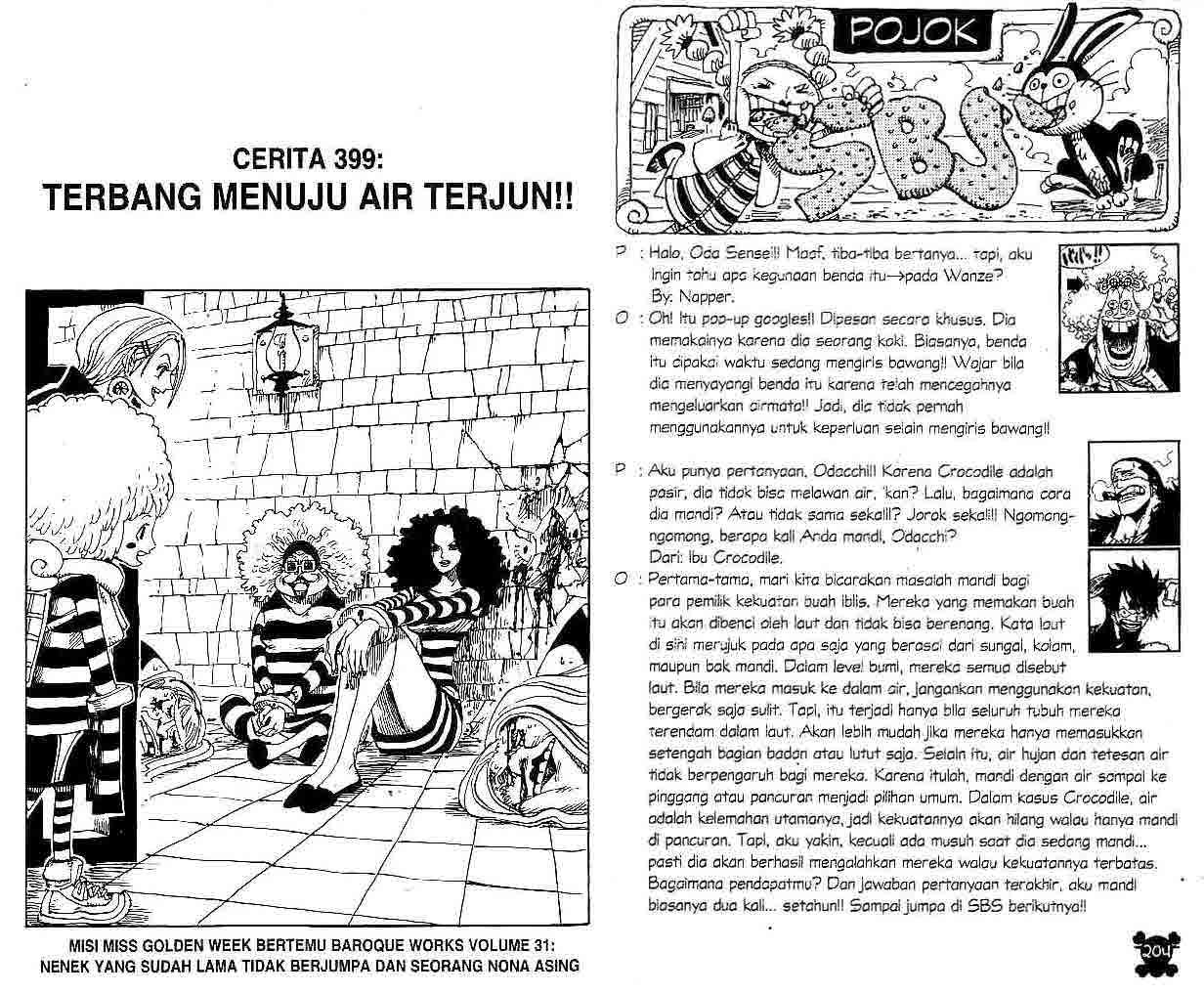 One Piece: Chapter 399 - Page 1