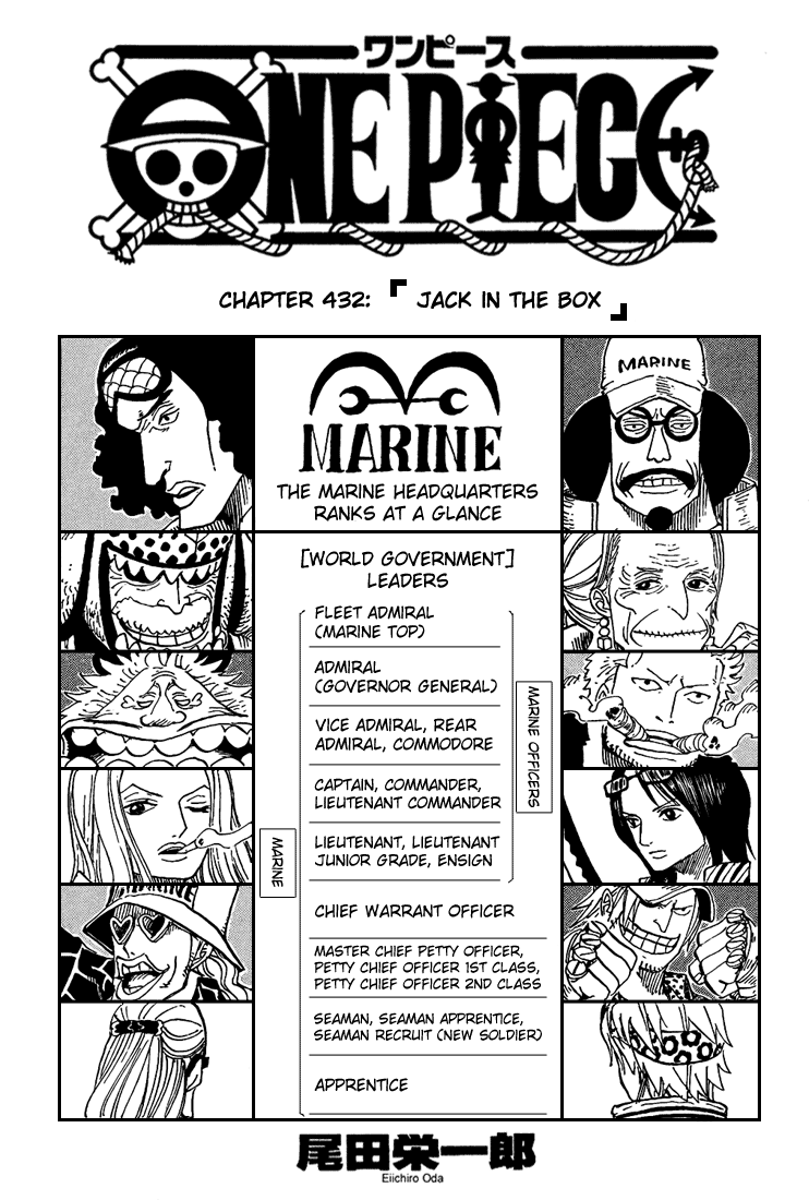 One Piece: Chapter 432 - Page 1