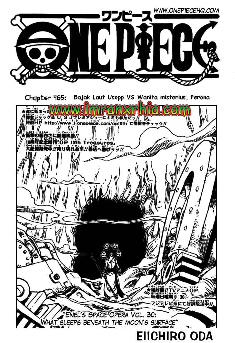 One Piece: Chapter 465 - Page 1