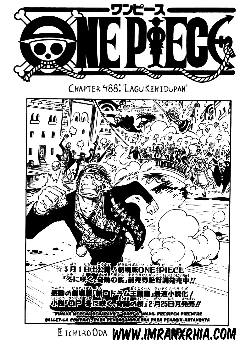 One Piece: Chapter 488 - Page 1