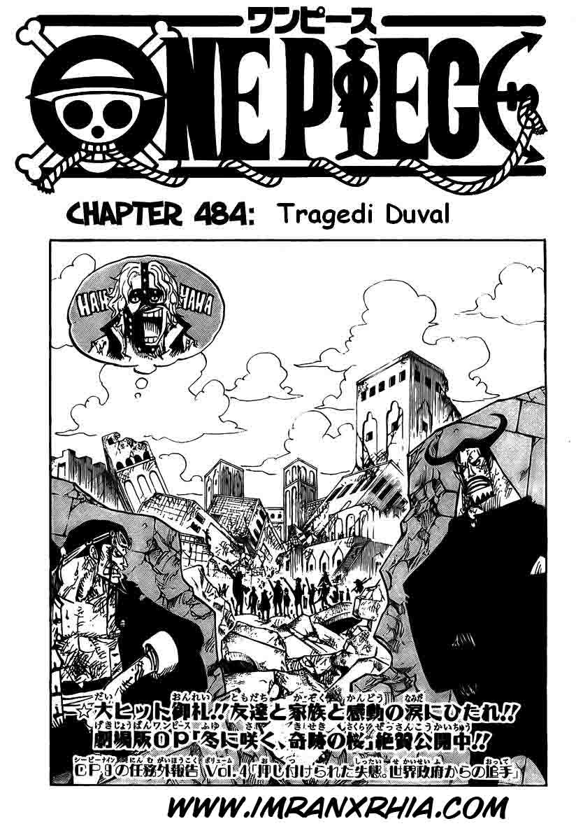 One Piece: Chapter 494 - Page 1