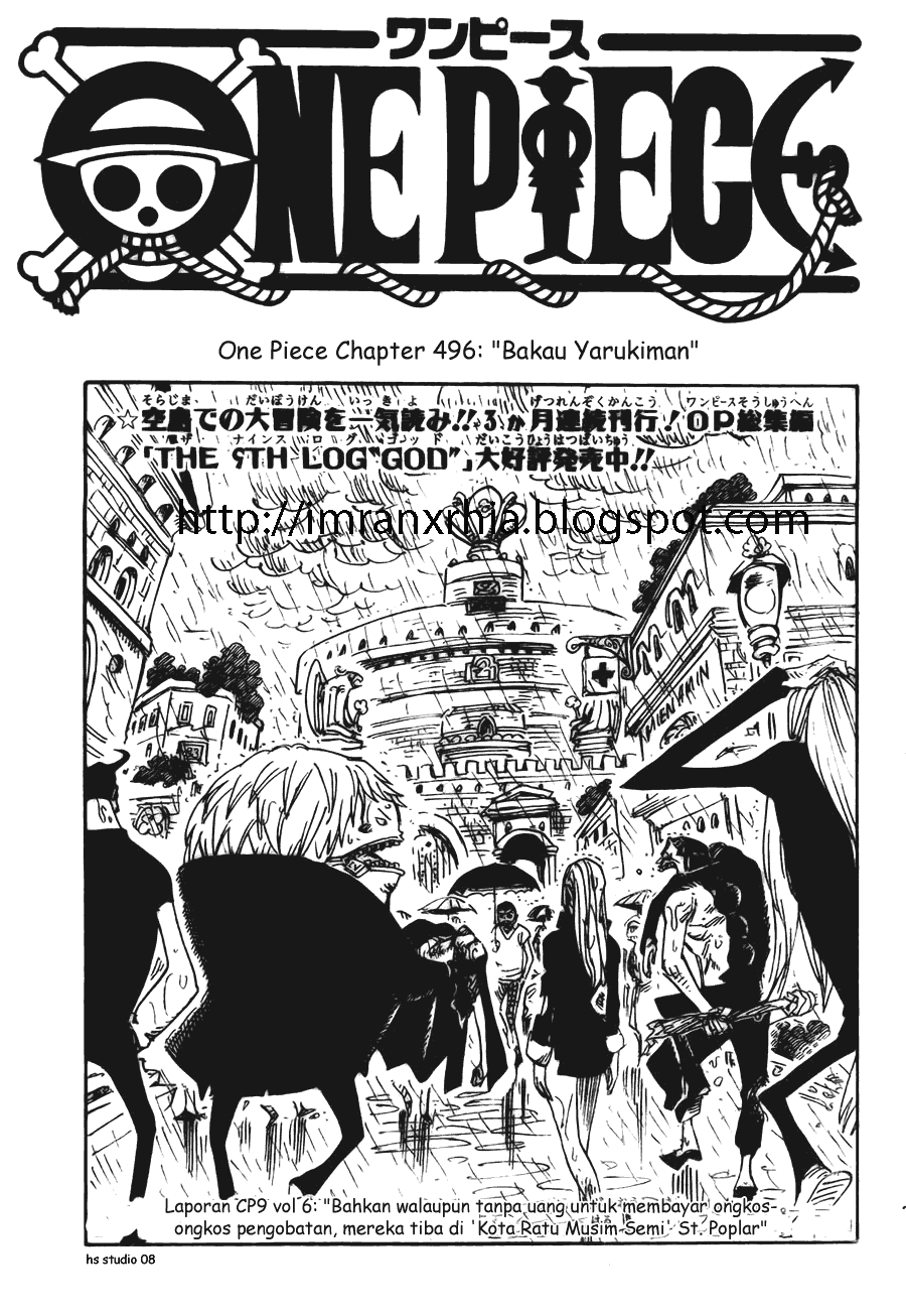 One Piece: Chapter 496 - Page 1